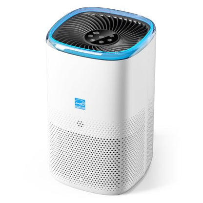 Air Purifier for Large Rooms - 145 CFM, ENERGY STAR, White Finish