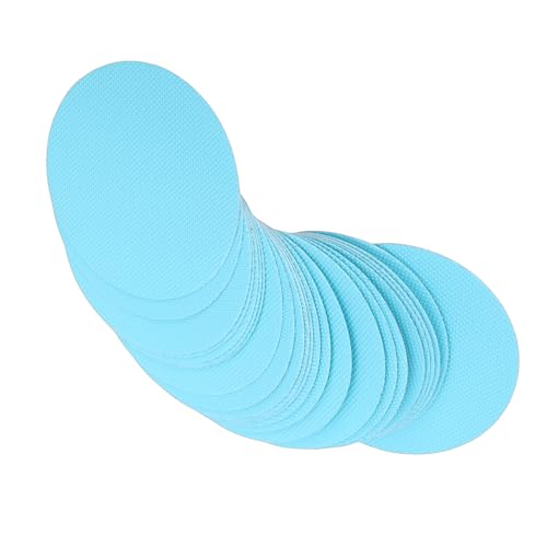 Non Slip Shower Stickers for Bathtub - 24 Pack, Blue Safety Decals
