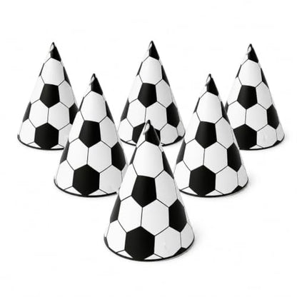 Soccer Party Hats for Birthday Celebration Supplies