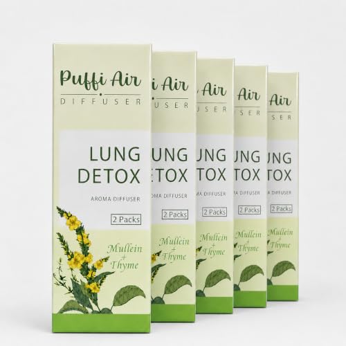 Herbal Mullein Aromatherapy Sticks - Portable Green Scent Air Freshener, 10pcs