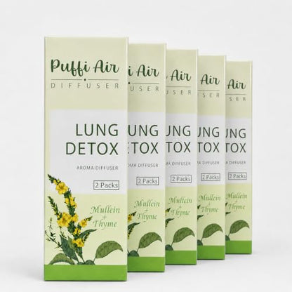 Herbal Mullein Aromatherapy Sticks - Portable Green Scent Air Freshener, 10pcs