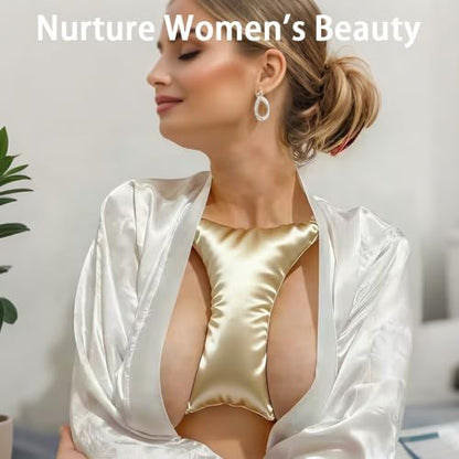 Anti-Wrinkle Cotton Breast Pillow for Side Sleepers Support & Skin Care