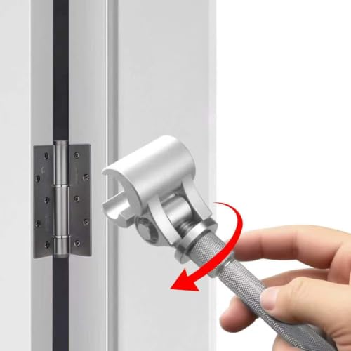 Adjustable Stainless Steel Door Hinge Tool for Sagging Doors