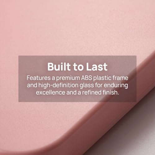 8.5 Inch Portable Folding Makeup Mirror with Adjustable Stand - Vanity & Travel