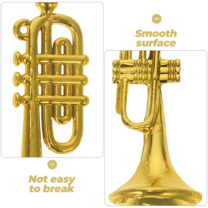Mini Musical Instrument Model Set - 4 Decorative 1:6 Scale Collectibles