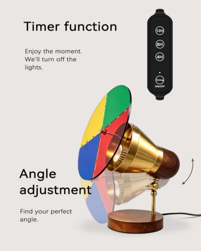 Christmas Tree Color Wheel with Timer - Acrylic Vivid Colors - Light Only