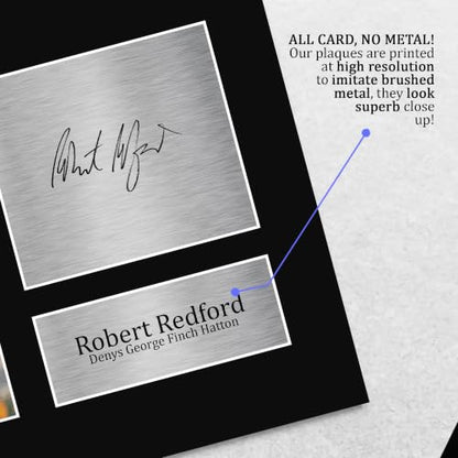 Unframed Signed Robert Reford Movie Autograph Photo - Out of Africa Fan Gift US Letter