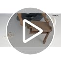 HOMEAL Toddler Step Stool for Bathroom Sink - 3 Step Gray Child Potty Training