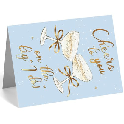 Wedding Card for Couple YYC-405 - Bridal Shower Engagement Congratulations