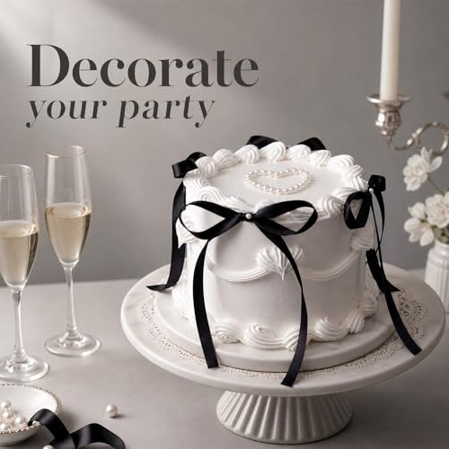 Reusable Fake Cake Prop for Party Decor, 6.2 Inch Artificial Dessert Display