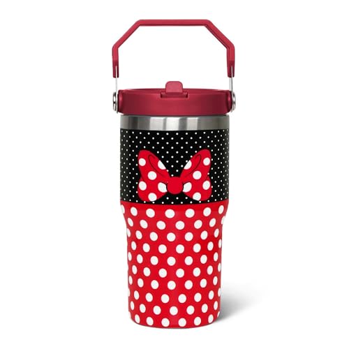 20 Oz Cartoon Mouse Tumbler with Lid & Flip Straw - DSN-2