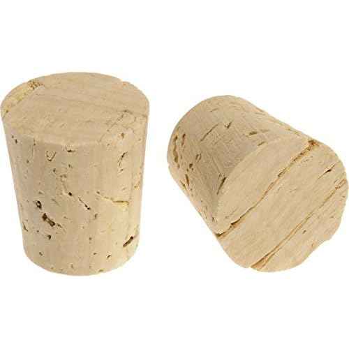 Hillman 52022 5-Gallon Bottle Size Cork Stopper (1-3/8" Top Dia. x Size #16)