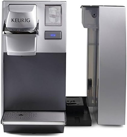Keurig K155 Coffee Maker - Single Cup Commercial K-Cup Pod Brewer | Sleek Silver Design