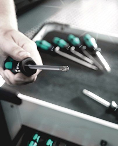 WERA Screwdriver Set - 6 Piece with Precision Laser Tip for Enhanced Grip and Control