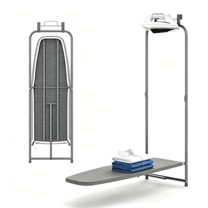 Over-the-Door Ironing Board with Iron Holder - Space Saver, 42 Inch