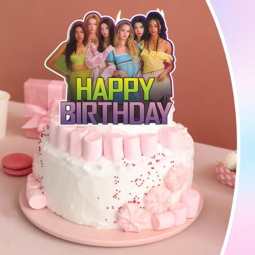 Cake Topper 25PCS Birthday Decorations for Cupcakes & Desserts