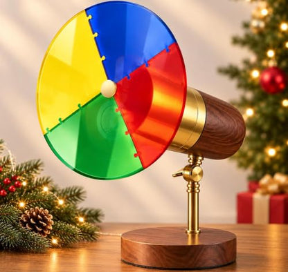 Christmas Tree Color Wheel with Timer - Acrylic Vivid Colors - Light Only