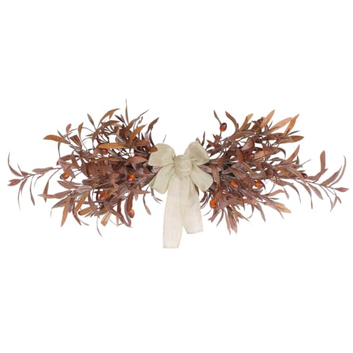 Artificial Olive Leaf Swag for Front Door Decor Fall Wreath 76cm
