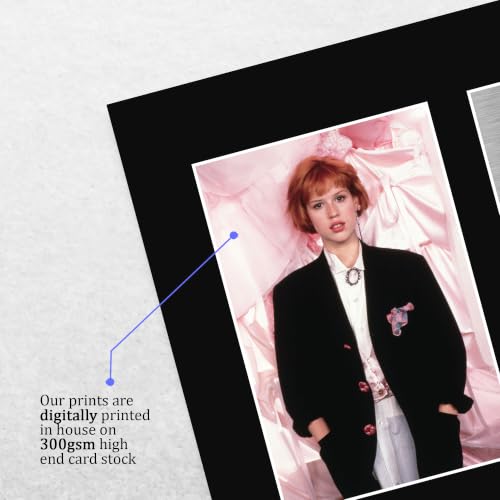 Unframed Signed Photo of Molly Ringwald from Pretty in Pink - US Letter Display