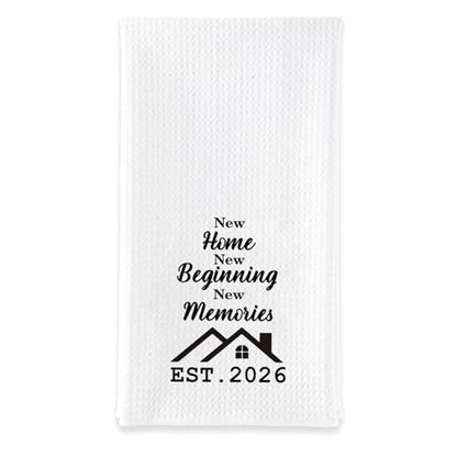 Housewarming Kitchen Towels - New Home Gift Set for Friends & Family