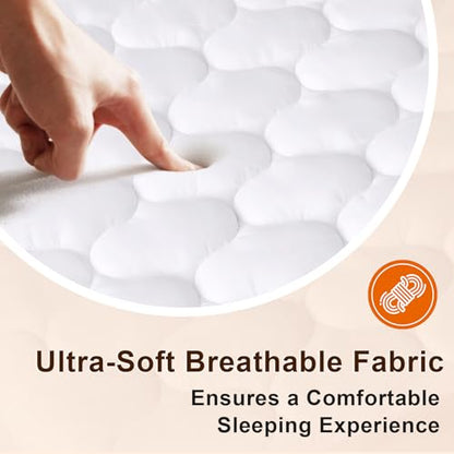 Queen Size Electric Heated Mattress Pad with Dual Control, 9 Heat Settings & Auto Shut Off