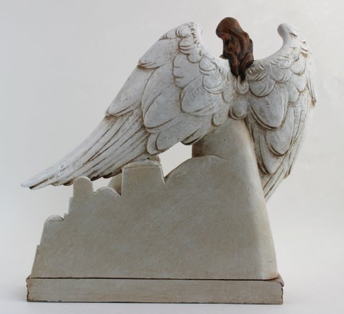 Nativity Angel Figurine - 8-Inch Christmas Religious Decor - Variation of Nativity Angel