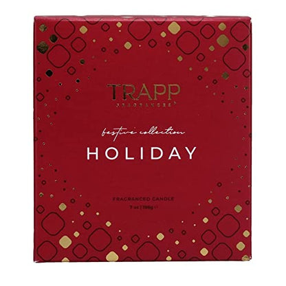 Holiday Cinnamon Gingerbread Bourbon Vanilla Candle - 7 oz Signature Fragrance