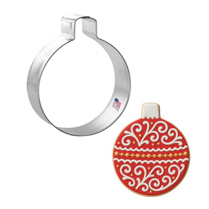 H.O. Foose USA Ornament Bobber Cookie Cutter - 3-Inch Tin Plate Steel
