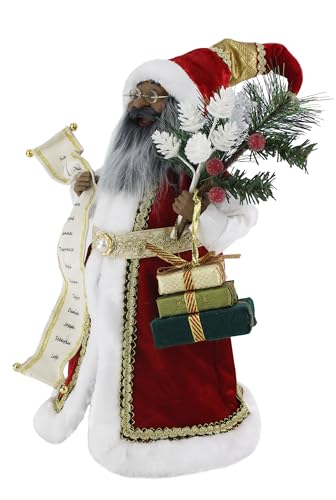 Windy Hill 16-inch Naughty or Nice Santa Name List Christmas Decor