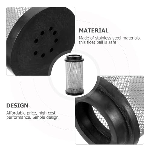 Stainless Steel Floor Scrubber Float Ball Accessory for Waste Tank Shutoff