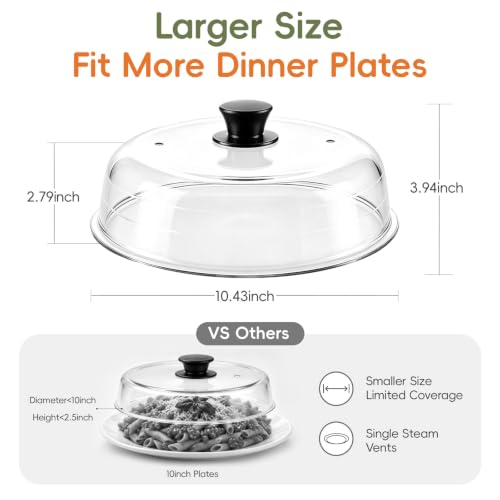 3-in-1 Microwave Splatter Cover Set with Glass Dome, Silicone Mats & Oven Mitts