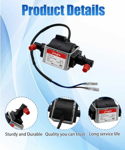 AC 100V-120V Water Pump Solenoid 60W for Carpet Cleaner & Coffee Maker