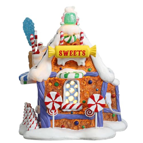 Battery Operated Candy Shop Decor Light for Holiday Village Displays