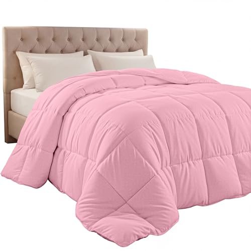 Utopia Bedding Comforter Duvet Insert, Quilted Comforter with Corner Tabs, Box Stitched Down Alternative Comforters Twin XL Size (White)