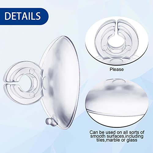200 Pcs Christmas Light Clips with Suction Cups for Window Glass - Holiday Decor