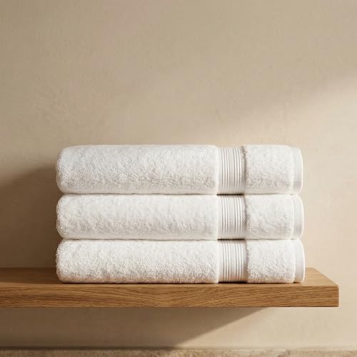 Sand Cotton Spa Towel Set with Bath Towels - Breathable Premium Cotton
