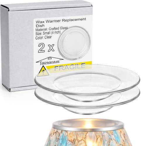 Wax Warmer Plate 4 Inch Clear Replacement Dish for Melts & Oils - Variation 2