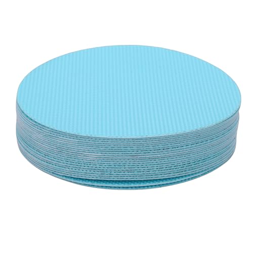 Non Slip Shower Stickers for Bathtub - 24 Pack, Blue Safety Decals