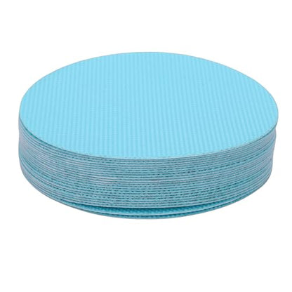 Non Slip Shower Stickers for Bathtub - 24 Pack, Blue Safety Decals