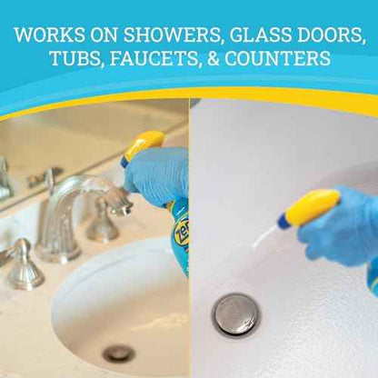 Zep Home Pro 2-in-1 Foaming Soap Scum Eliminator and Preventer, Morning Dew Scent, R54006-32 Fl Oz -Bleach-Free Formula