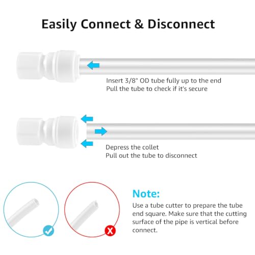 Ball Lock Keg Fittings - Quick Disconnects for 3/8" Beer Line, Homebrew