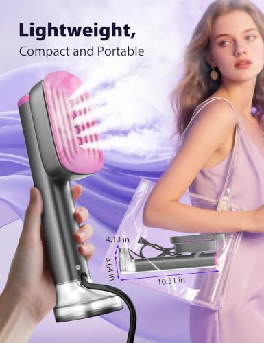 Travel Steamer for Clothes - Portable Handheld Garment Steamer Ink Blue