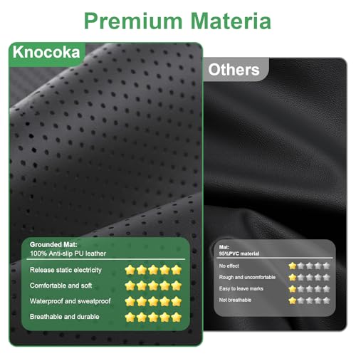 Grounding Mat for Bed Earthing Pad - XL 54x78 Inch, Home Anti-Static Grounding Mat