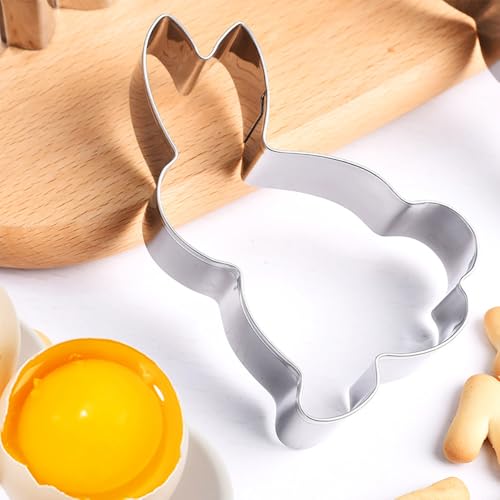 Easter Cookie Cutter Set of 10 Shapes for Baking & Crafts - Stainless Steel