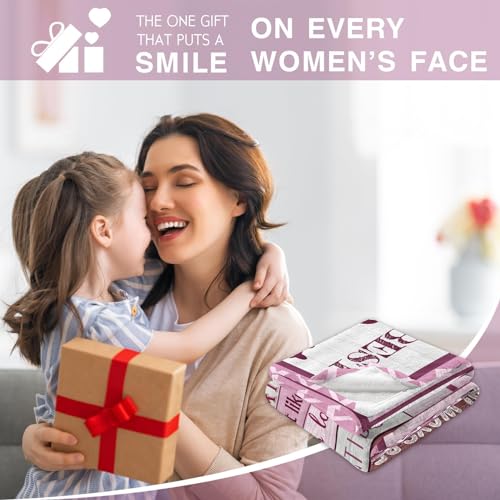 60 x 80 Inch Aunt Ever Blanket - Heartwarming Gift for Aunts from Niece Nephew