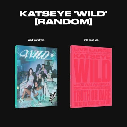 KATSEYE Wild EP Album - Standard Wild Heart Version, K-Pop Music CD