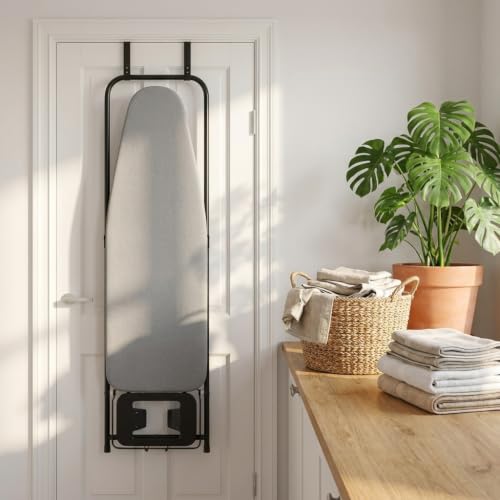 Over-the-Door Ironing Board with Iron Holder - Space Saver, 42 Inch