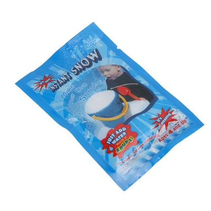 Artificial Snow Powder 20 Pack for Winter Decorations & Holiday Parties