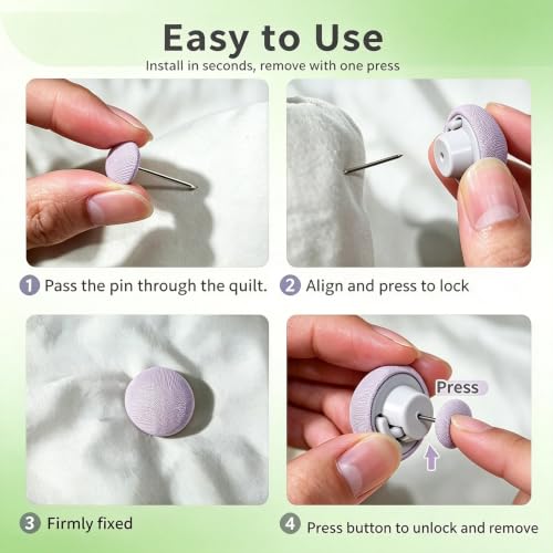 20 Down Comforter Clips for Bedding & Cushions - Gray
