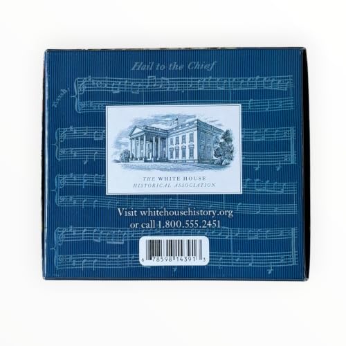 2010 White House Christmas Ornament US Marine Band Gold Finish - Patriotic Decor